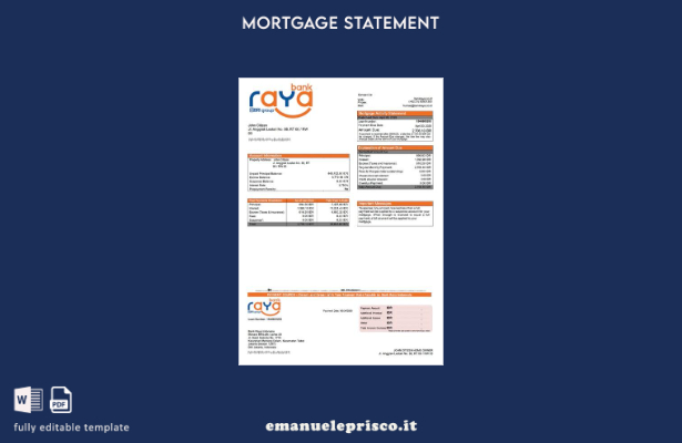 stile verificato Dichiarazione di mutuo Indonesia Bank Raya Indonesia Modello Wo